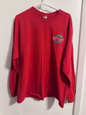 Girlie Girl Originals Red Long Sleeve Hallmark Tee